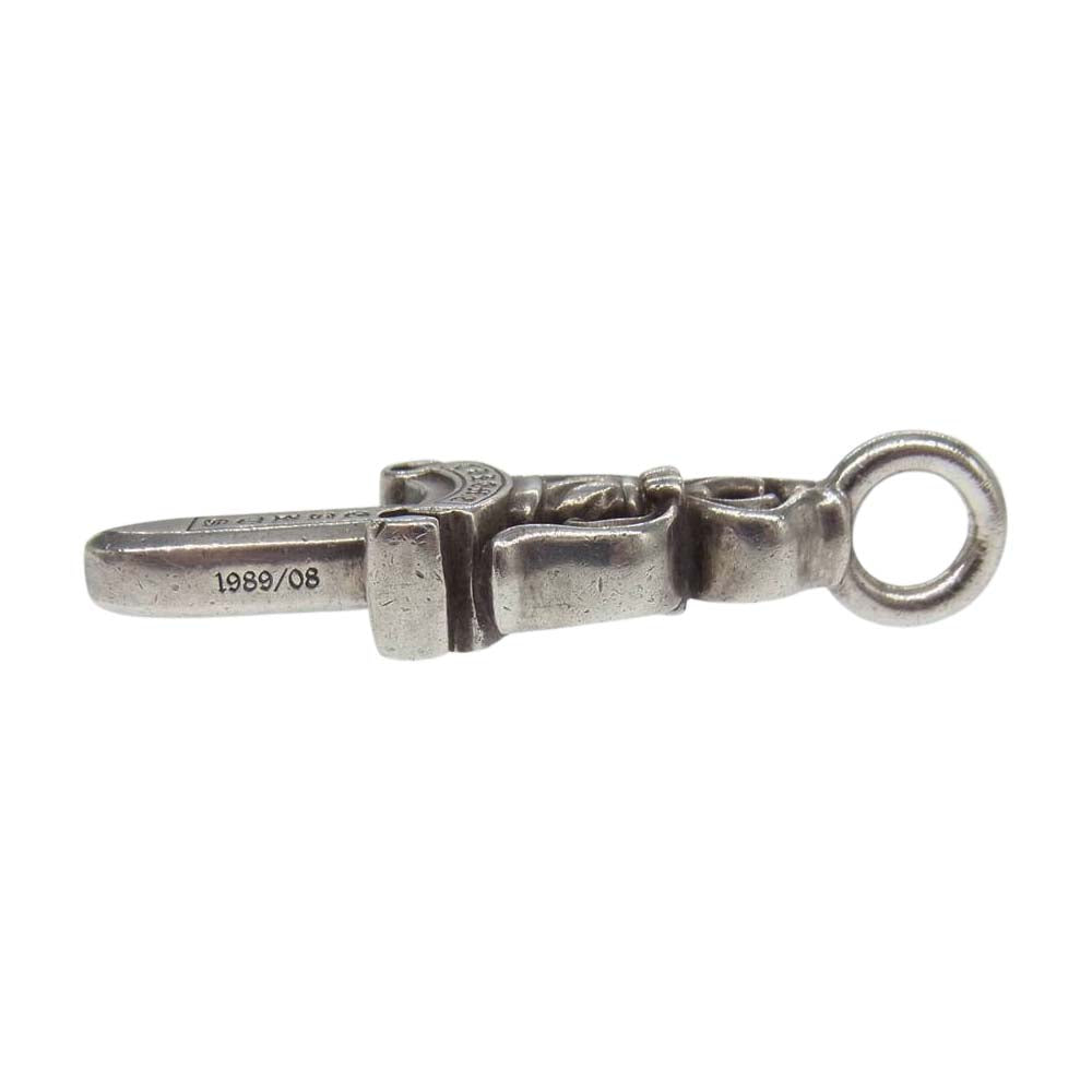 CHROME HEARTS クロムハーツ（原本無） DBL DAGGER ダブルダガー ペンダントトップ  シルバー系【中古】
