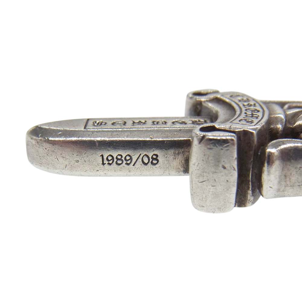 CHROME HEARTS クロムハーツ（原本無） DBL DAGGER ダブルダガー ペンダントトップ  シルバー系【中古】