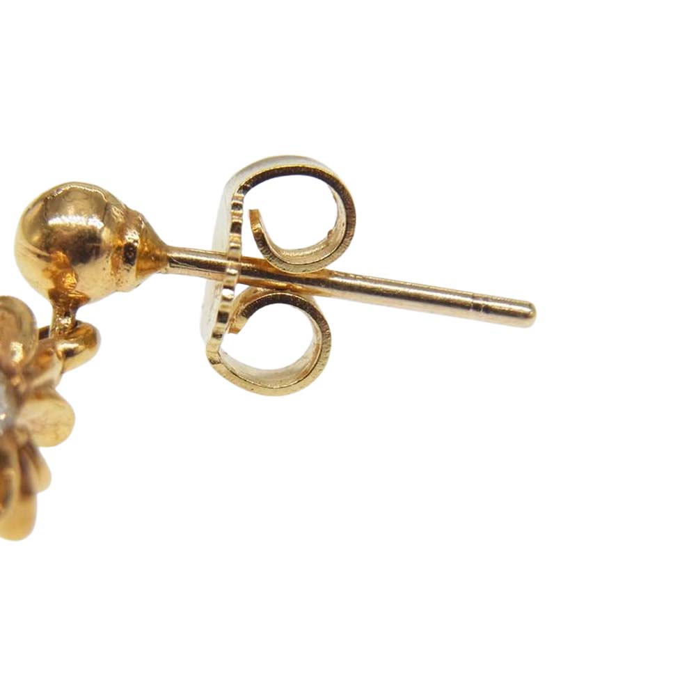 CHROME HEARTS クロムハーツ（原本有） 22K TNY E CH PLS DIA タイニーE ダイヤ ピアス ゴールド系【中古】