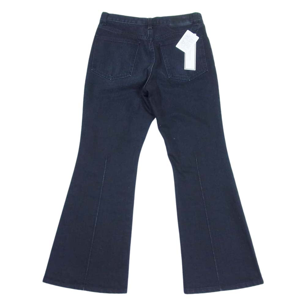 JOHN LAWRENCE SULLIVAN ジョンローレンスサリバン JLS-02-18 DENIM FLARED PANTS デニム フレア パンツ ブラック系 44【美品】【中古】