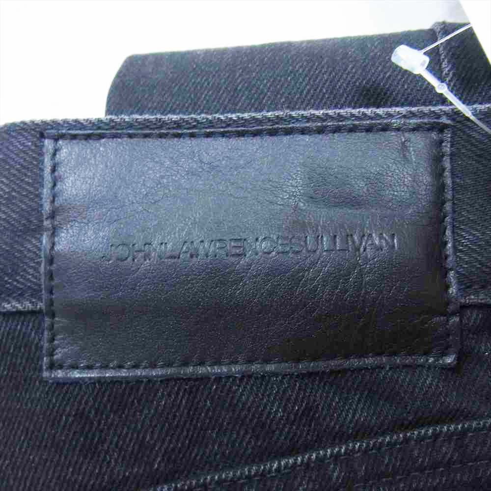JOHN LAWRENCE SULLIVAN ジョンローレンスサリバン JLS-02-18 DENIM FLARED PANTS デニム フレア パンツ ブラック系 44【美品】【中古】