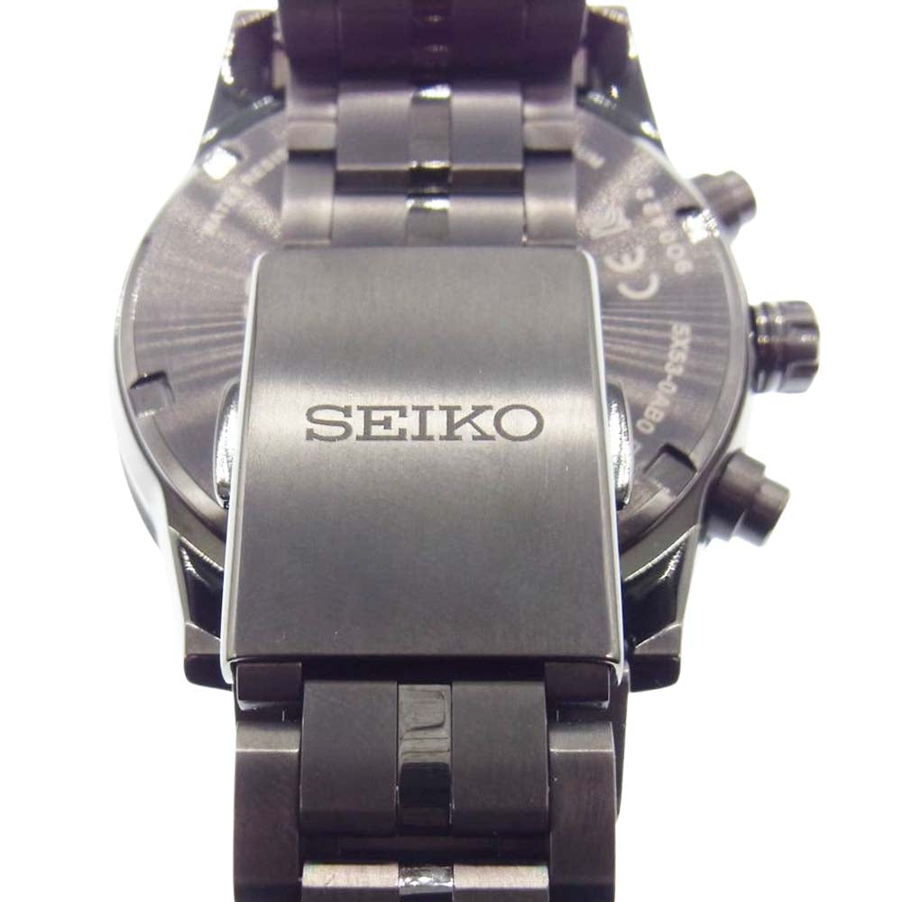 SEIKO セイコー ASTRON アストロン GPS SBXC037 5X53-0AB0 ソーラー 腕時計 ブラック系【美品】【中古】