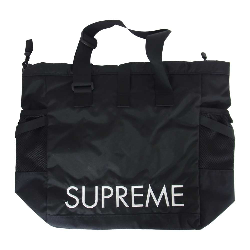 Supreme シュプリーム 20SS NM82028I x THE NORTH FACE Adventure Tote ノースフェイス アドベンチャー トート バッグ ブラック系 26.5L【新古品】【未使用】【中古】