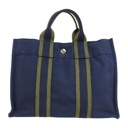 HERMES エルメス フールトゥ PM ネイビー ネイビー系 PM【中古】