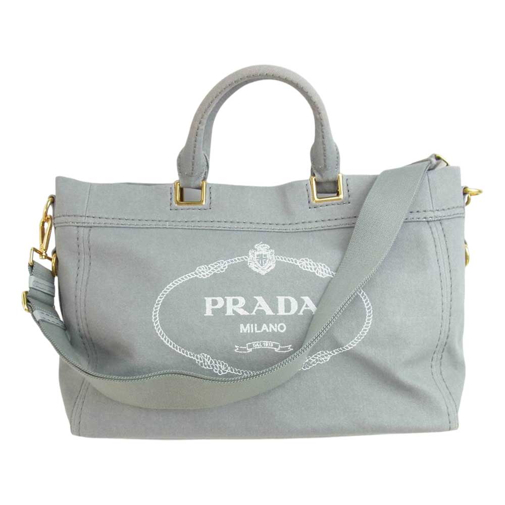 PRADA プラダ BN2069 2Way デニム バッグ【中古】