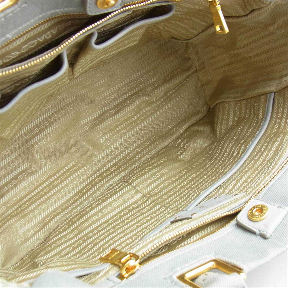 PRADA プラダ BN2069 2Way デニム バッグ【中古】