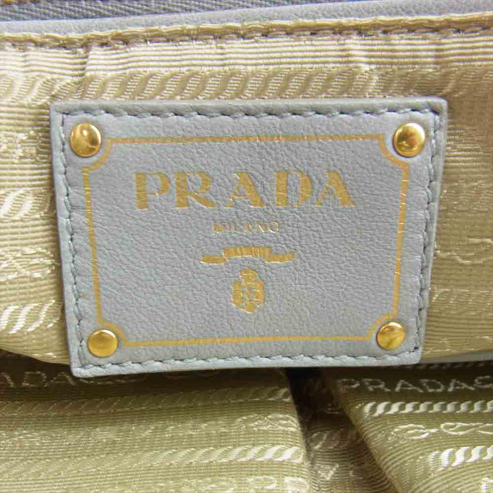 PRADA プラダ BN2069 2Way デニム バッグ【中古】