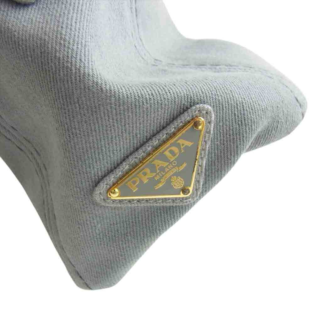 PRADA プラダ BN2069 2Way デニム バッグ【中古】