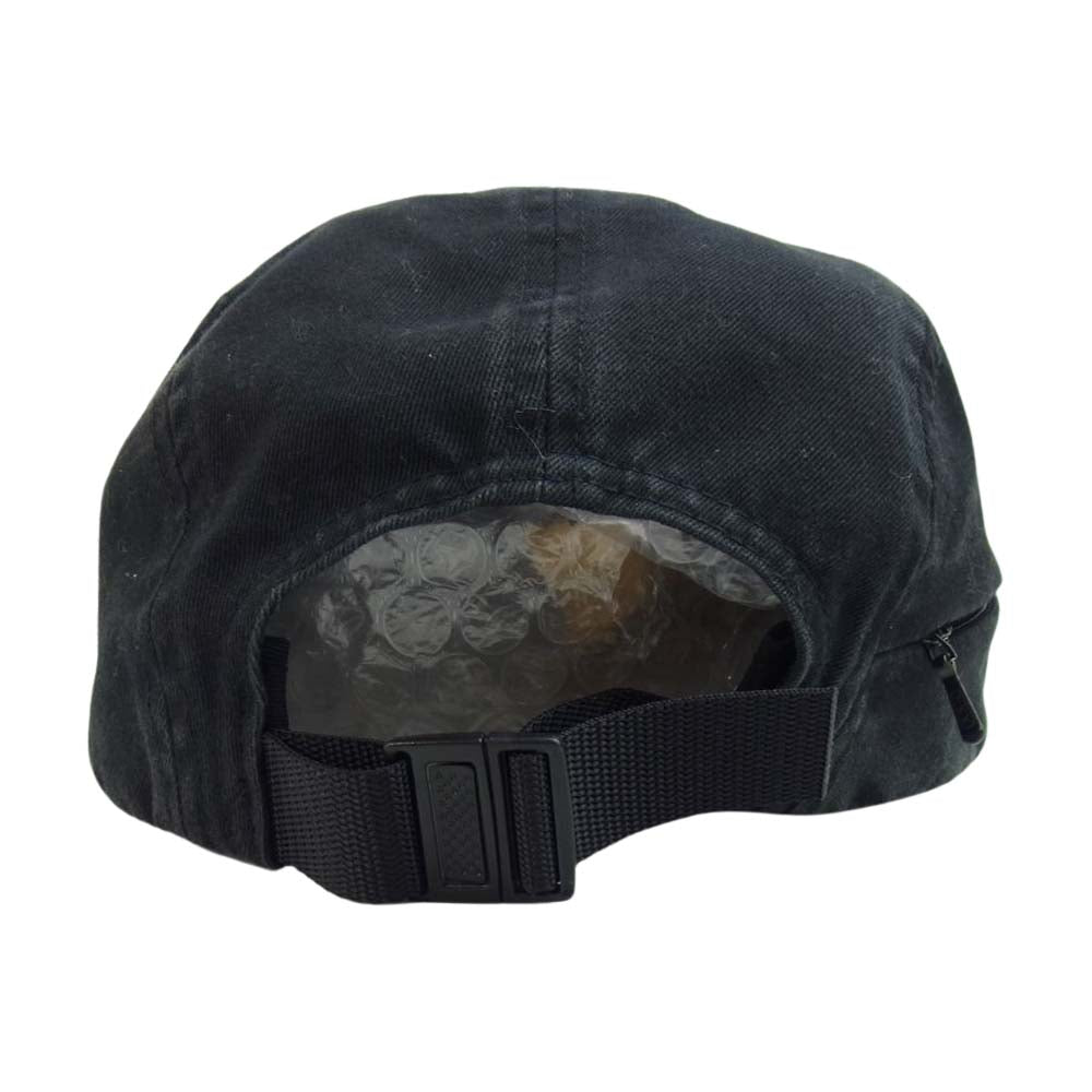 Supreme シュプリーム 17AW side zip camp cap キャンプキャップ ブラック系【中古】