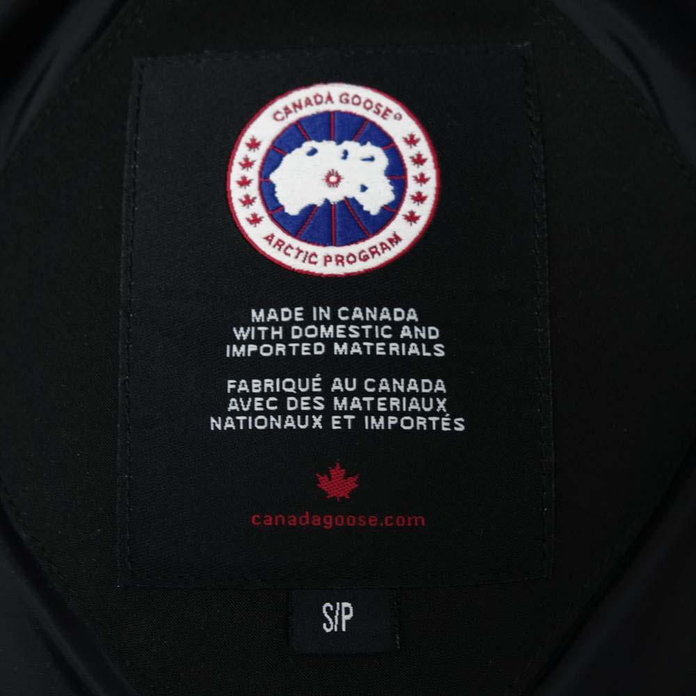 CANADA GOOSE カナダグース 3438JM 国内正規品 サザビーリーグ JASPER PARKA ジャスパー パーカ ダウン ジャケット ブラック系【中古】