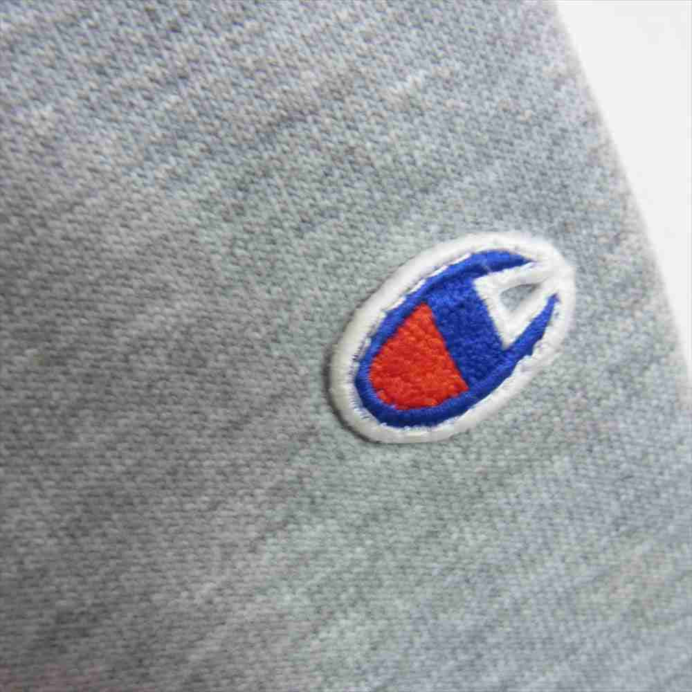 Champion チャンピオン 90S 刺繍タグ REVERSE WEAVE リバースウィーブ クルーネック スウェット　グレー グレー系 L【中古】