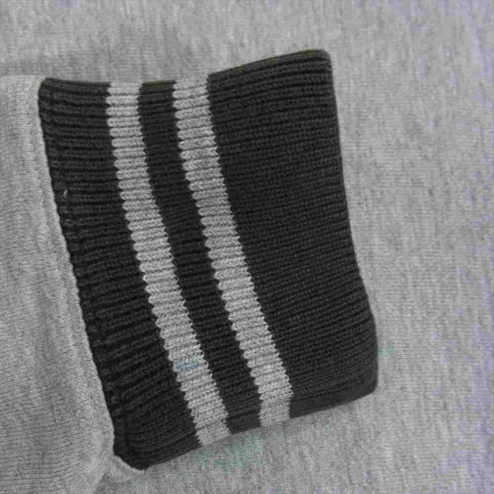 Champion チャンピオン 90S 刺繍タグ REVERSE WEAVE リバースウィーブ クルーネック スウェット　グレー グレー系 L【中古】