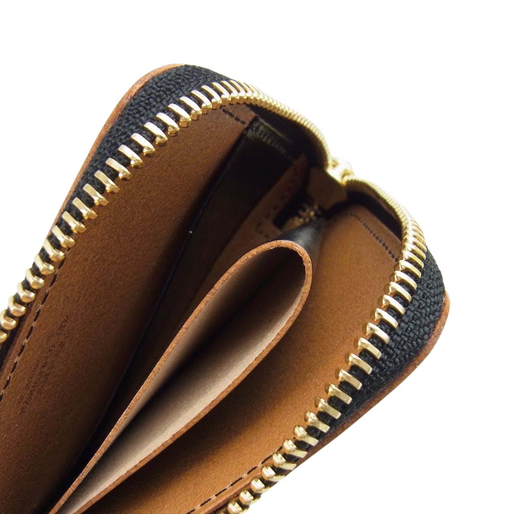 PORTER ポーター 187-01349 FILM WALLET ガラス加工 牛ショルダーレザー ミニウォレット 財布【中古】