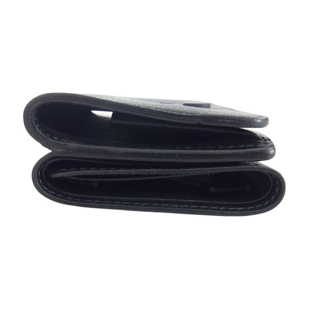 ファーロ F2031W301 Compact Wallet コンパクトウォレット 3つ折り ミニ財布 ブラック系【極上美品】【中古】