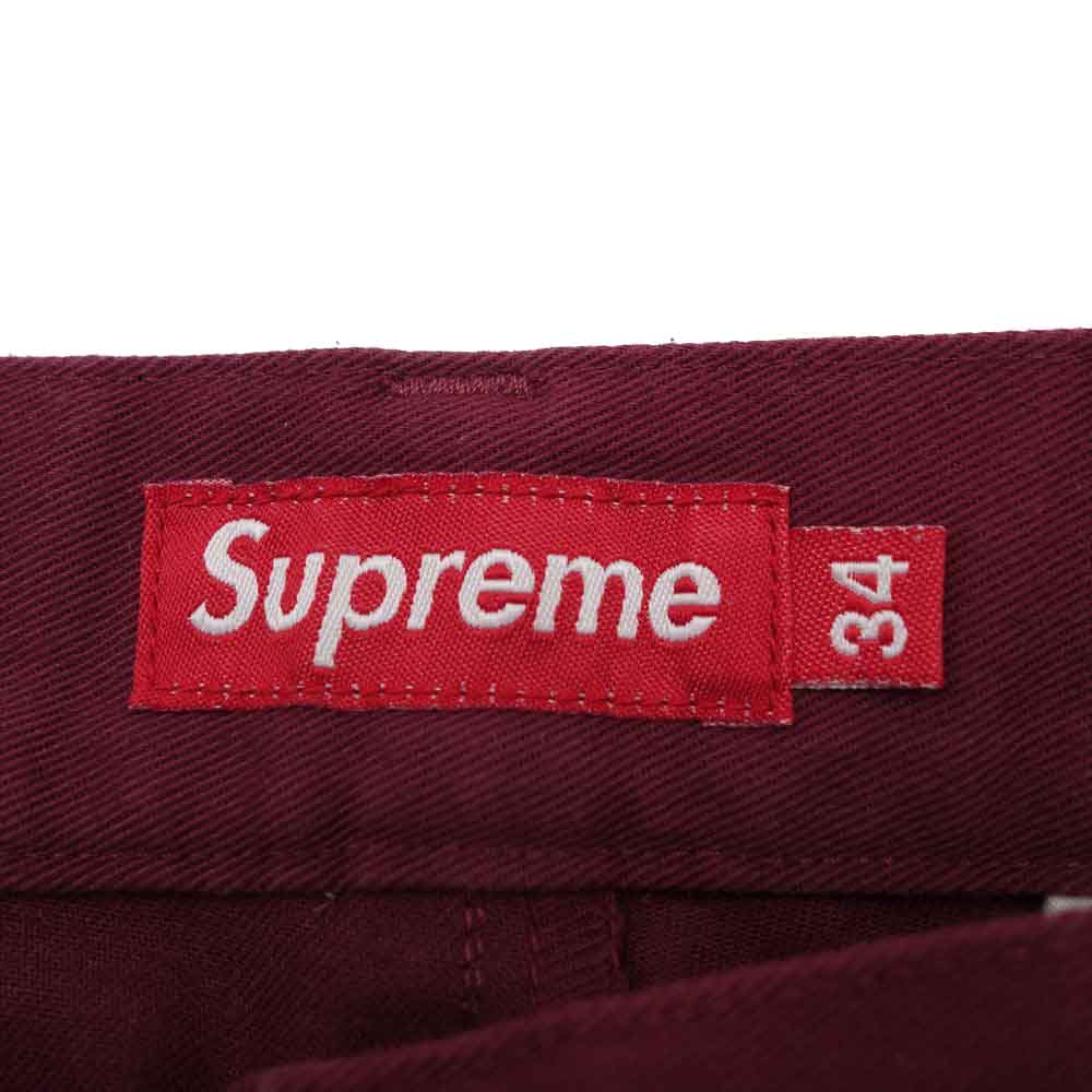 Supreme シュプリーム Work Pant ワーク パンツ エンジ系 34 中国【中古】