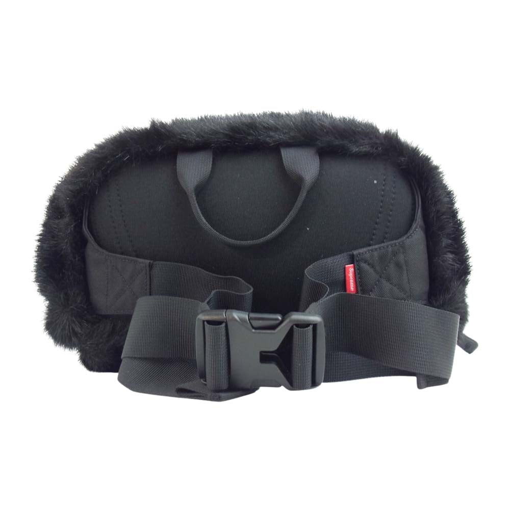 Supreme シュプリーム 20AW NM82093I The North Face Faux Fur Waist Bag ノースフェイス ファー ウエスト ブラック系 5L【極上美品】【中古】