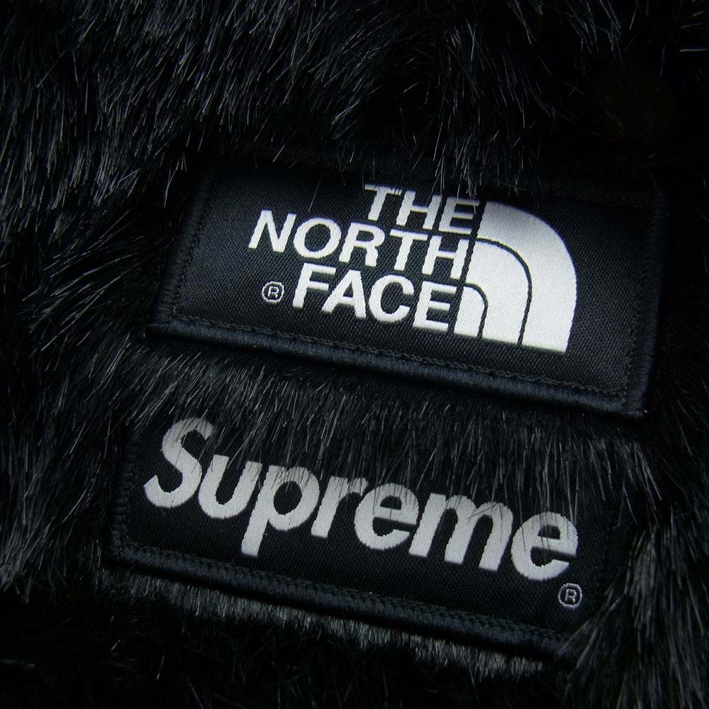 Supreme シュプリーム 20AW NM82093I The North Face Faux Fur Waist Bag ノースフェイス ファー ウエスト ブラック系 5L【極上美品】【中古】