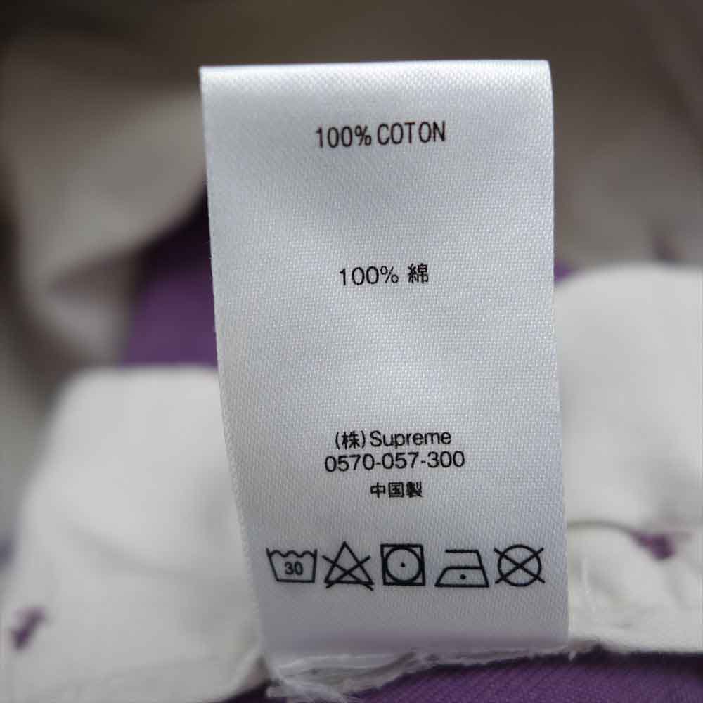 Supreme シュプリーム 20SS Paisley Grid Chino Pant ペイズリー チノ パープル系 30【中古】