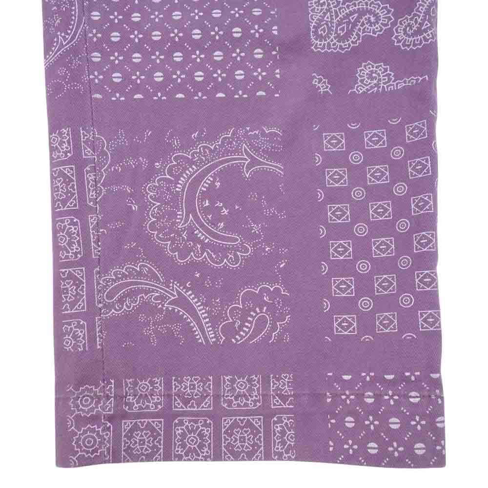 Supreme シュプリーム 20SS Paisley Grid Chino Pant ペイズリー チノ パープル系 30【中古】