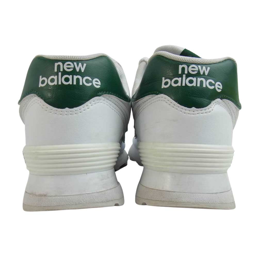 NEW BALANCE ニューバランス ML574SNB ローカット スニーカー ホワイト系 27cm【中古】