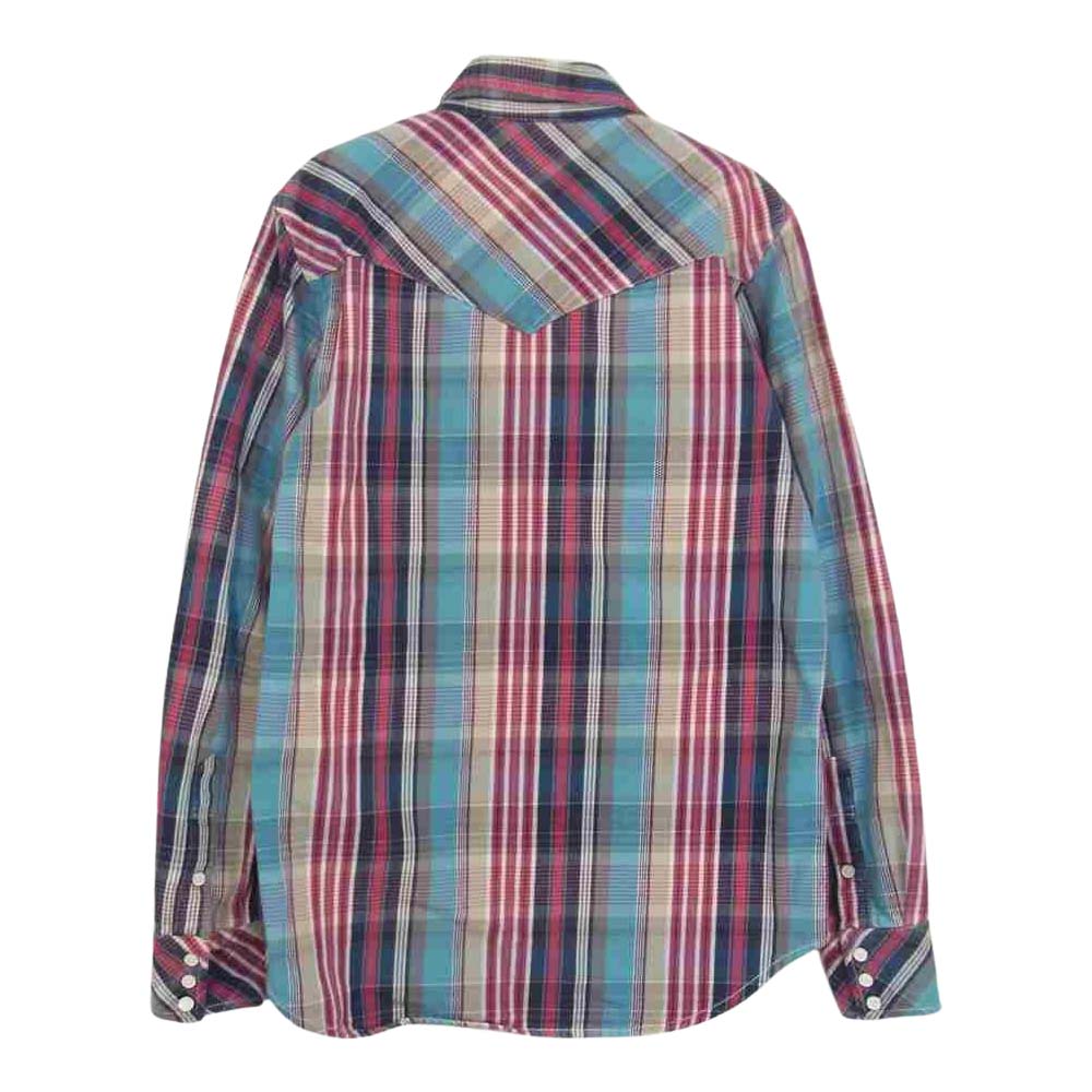 HYSTERIC GLAMOUR ヒステリックグラマー 0231AH01 ヘビー ネル ウエスタン チェック シャツ マルチカラー系 M【中古】