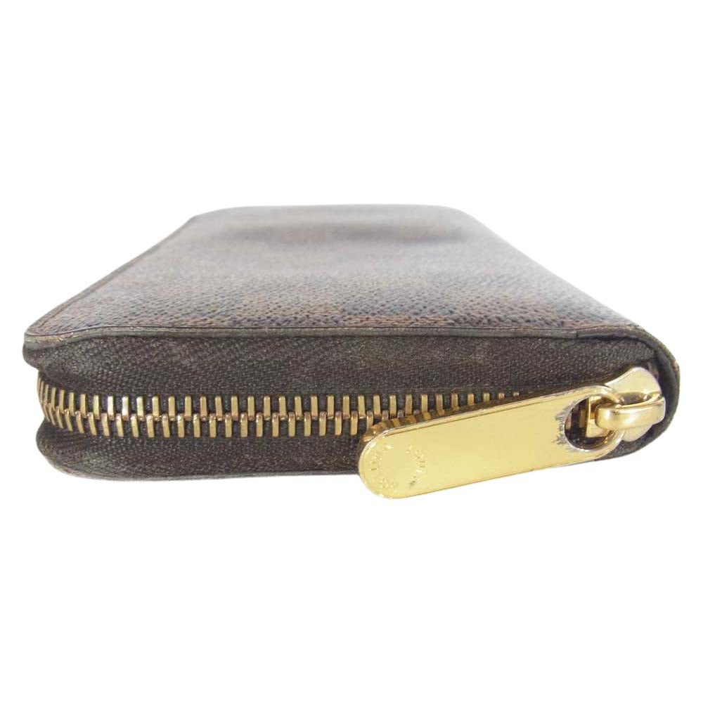 LOUIS VUITTON ルイ・ヴィトン N60015 ダミエ ジッピー ウォレット ブラウン系【中古】