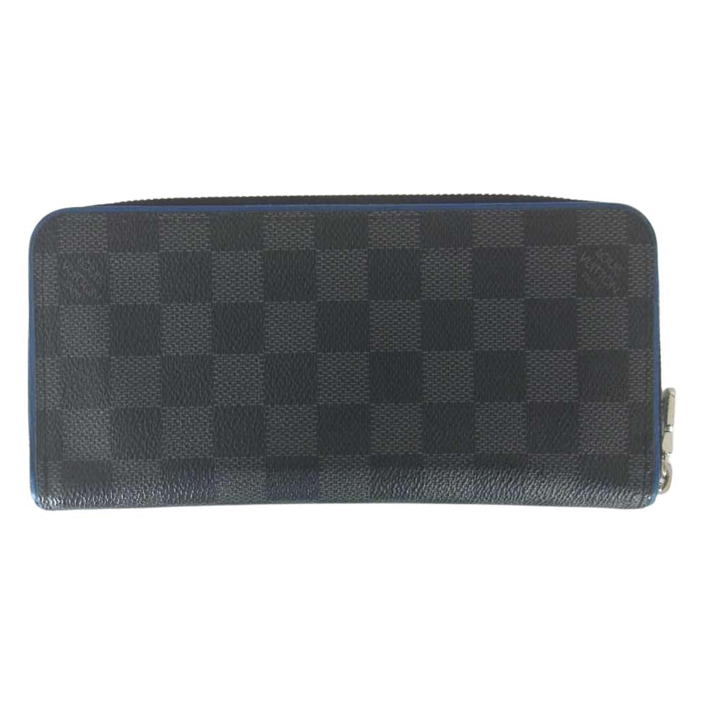 LOUIS VUITTON ルイ・ヴィトン N64436  ダミエグラフィット ジッピーウォレット ヴェルティカル ブラック系【中古】