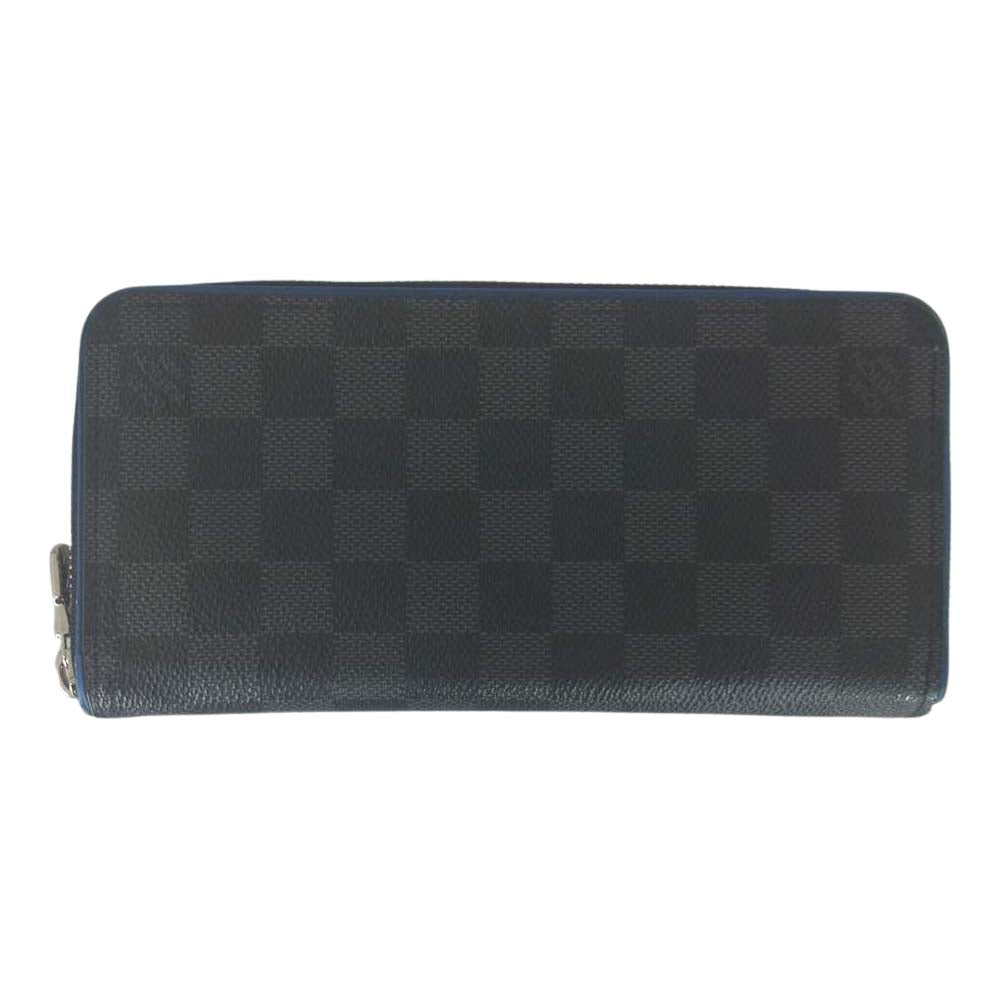 LOUIS VUITTON ルイ・ヴィトン N64436  ダミエグラフィット ジッピーウォレット ヴェルティカル ブラック系【中古】