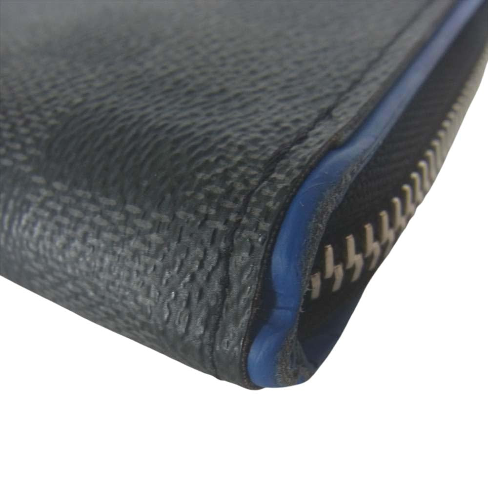 LOUIS VUITTON ルイ・ヴィトン N64436  ダミエグラフィット ジッピーウォレット ヴェルティカル ブラック系【中古】