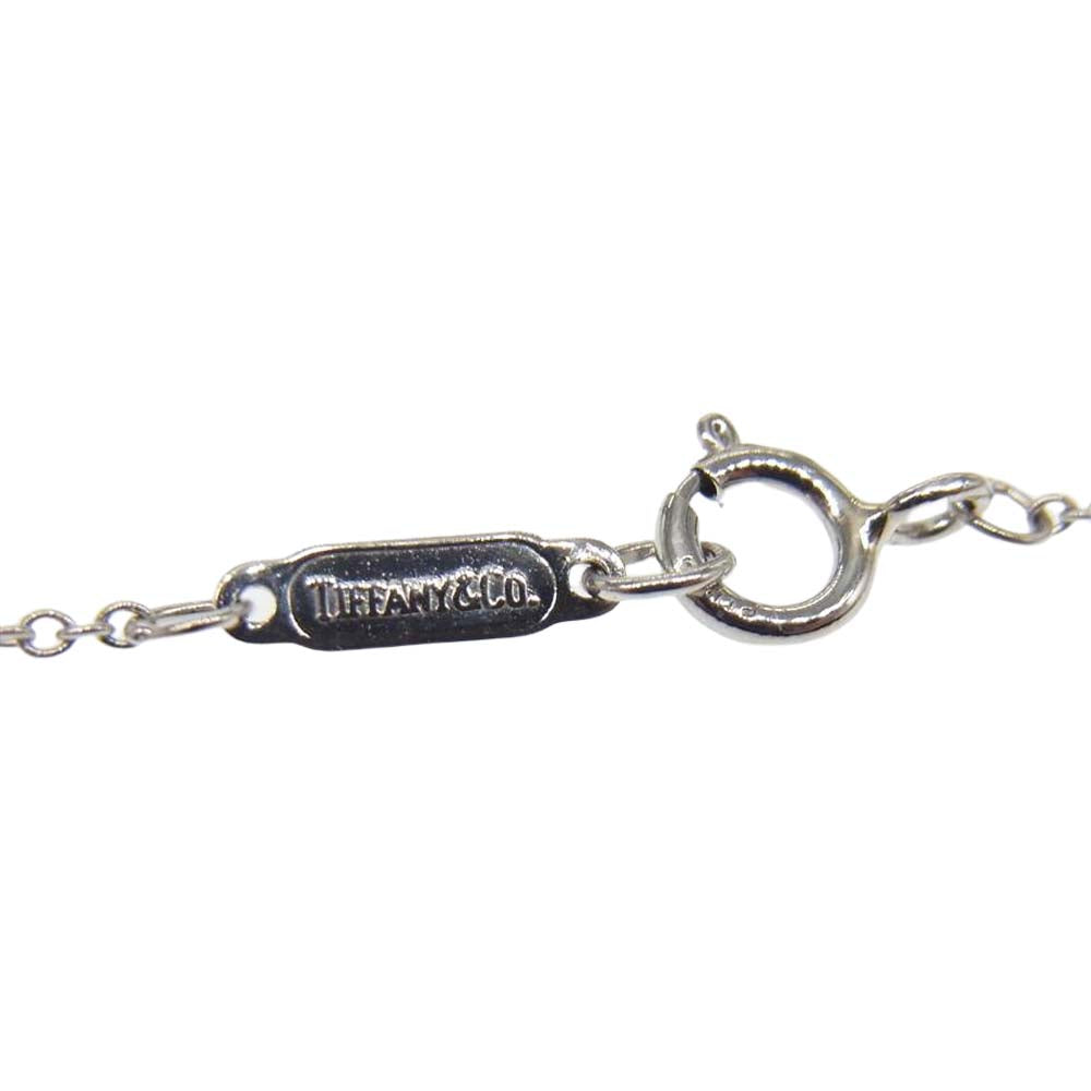 TIFFANY&Co. ティファニー Pt950 ソリティア ダイヤ ネックレス【中古】
