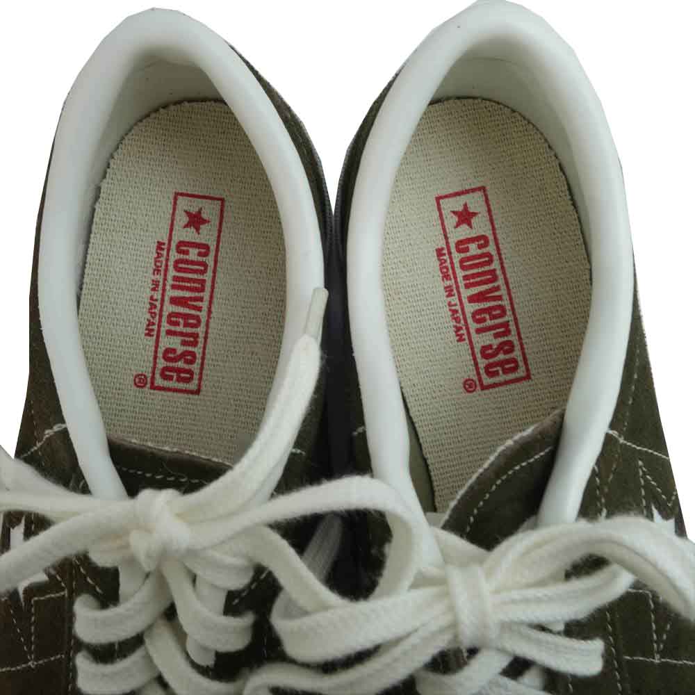 CONVERSE コンバース ONE STAR J SUEDE 日本製 ワンスター スエード スニーカー ダークブラウン系 26cm【美品】【中古】