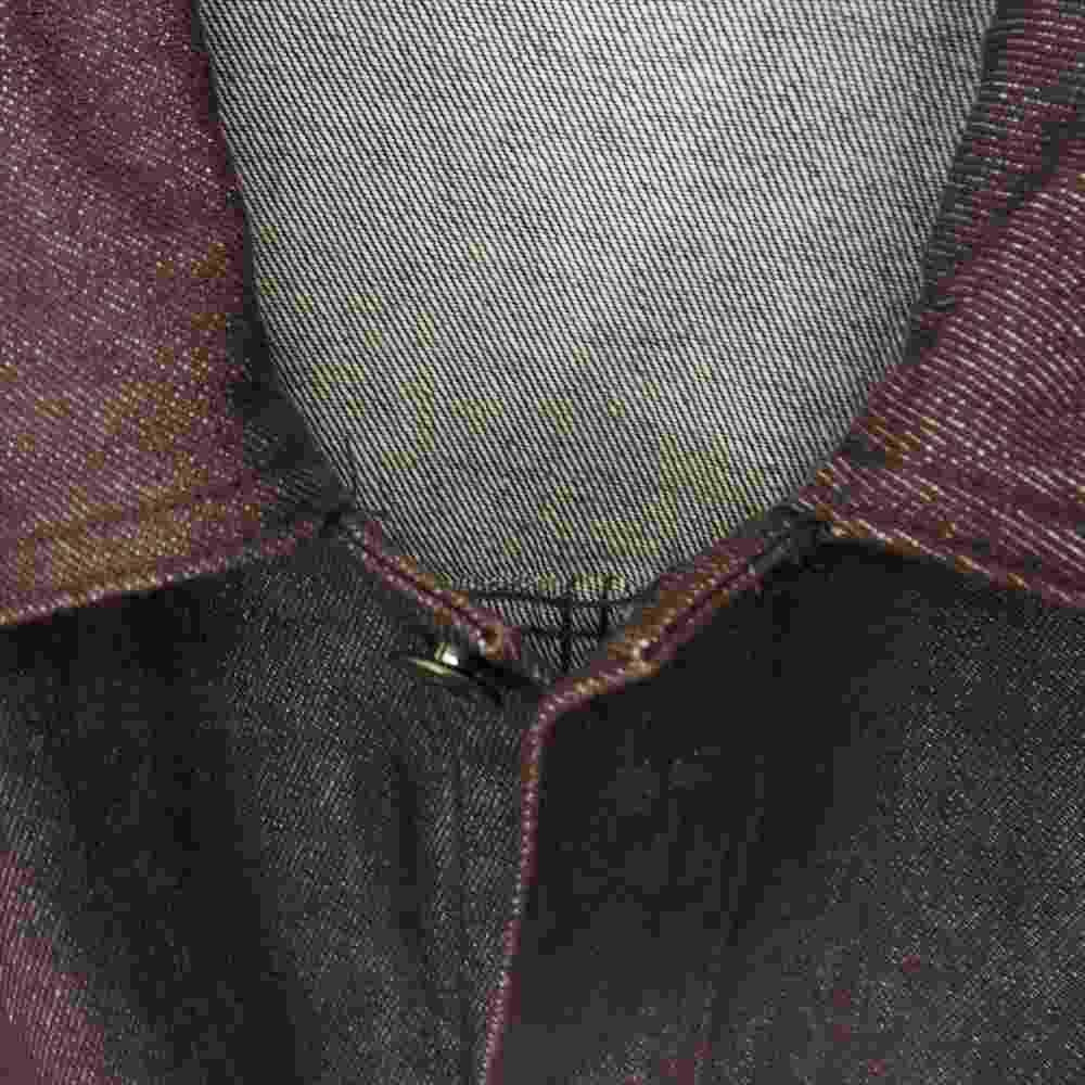 AURALEE オーラリー 21AW A21AB03DM HARD TWIST DENIM BLOUZON ハードツイスト デニム ブルゾン ブラウン系 3【美品】【中古】