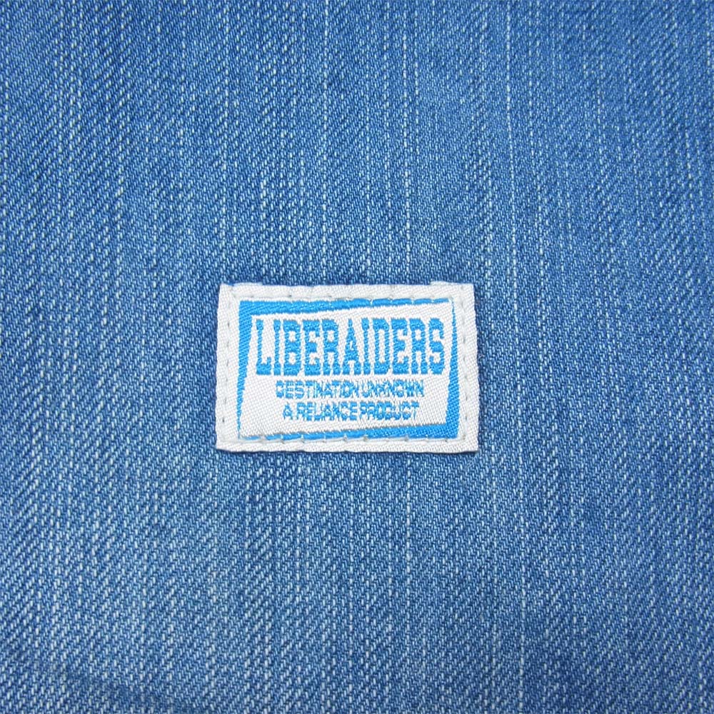リベレイダース 727022103 DENIM PAINTER SARROUEL PANTS デニム ペイント サルエル パンツ インディゴブルー系 M【美品】【中古】