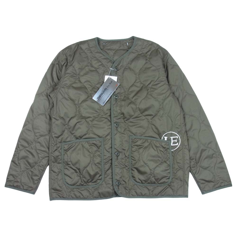 uniform experiment ユニフォームエクスペリメント 21AW UE-212011 LINER QUILTING BLOUSON ライナー キルティング ブルゾン カーキ系 3【新古品】【未使用】【中古】