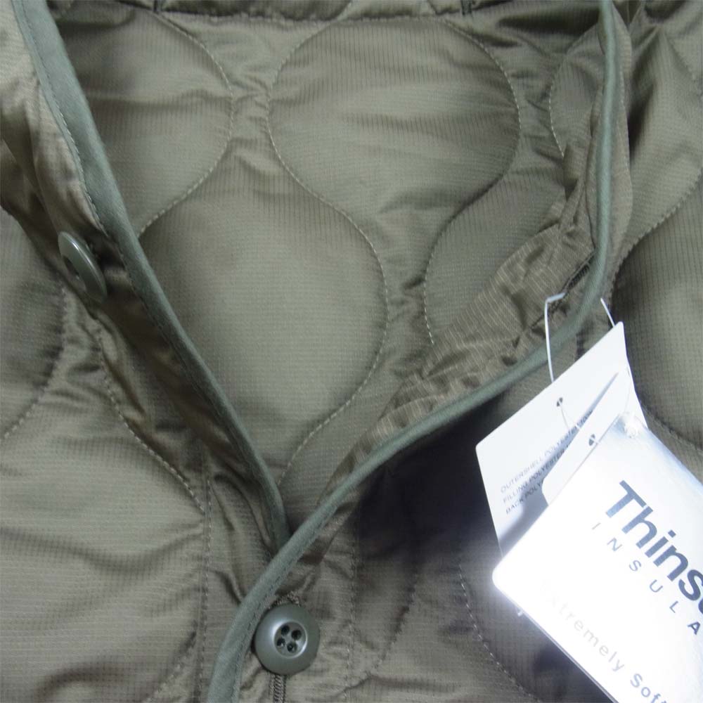 uniform experiment ユニフォームエクスペリメント 21AW UE-212011 LINER QUILTING BLOUSON ライナー キルティング ブルゾン カーキ系 3【新古品】【未使用】【中古】