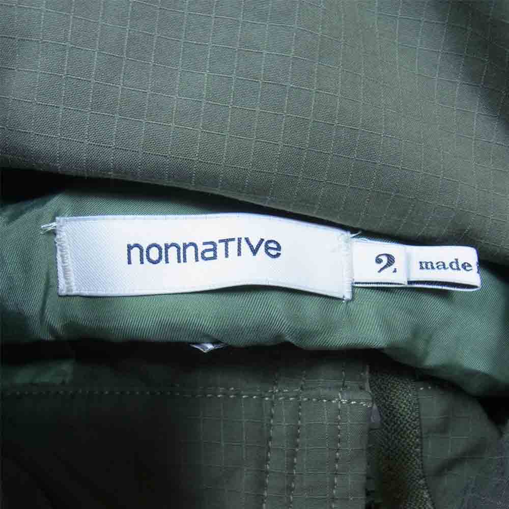 nonnative ノンネイティブ NN-J3918 C/P RIPSTOP STRETCH WITH GORE-TEX INFINIU TROOPER JACKET トルーパー ジャケット カーキ系 2【美品】【中古】