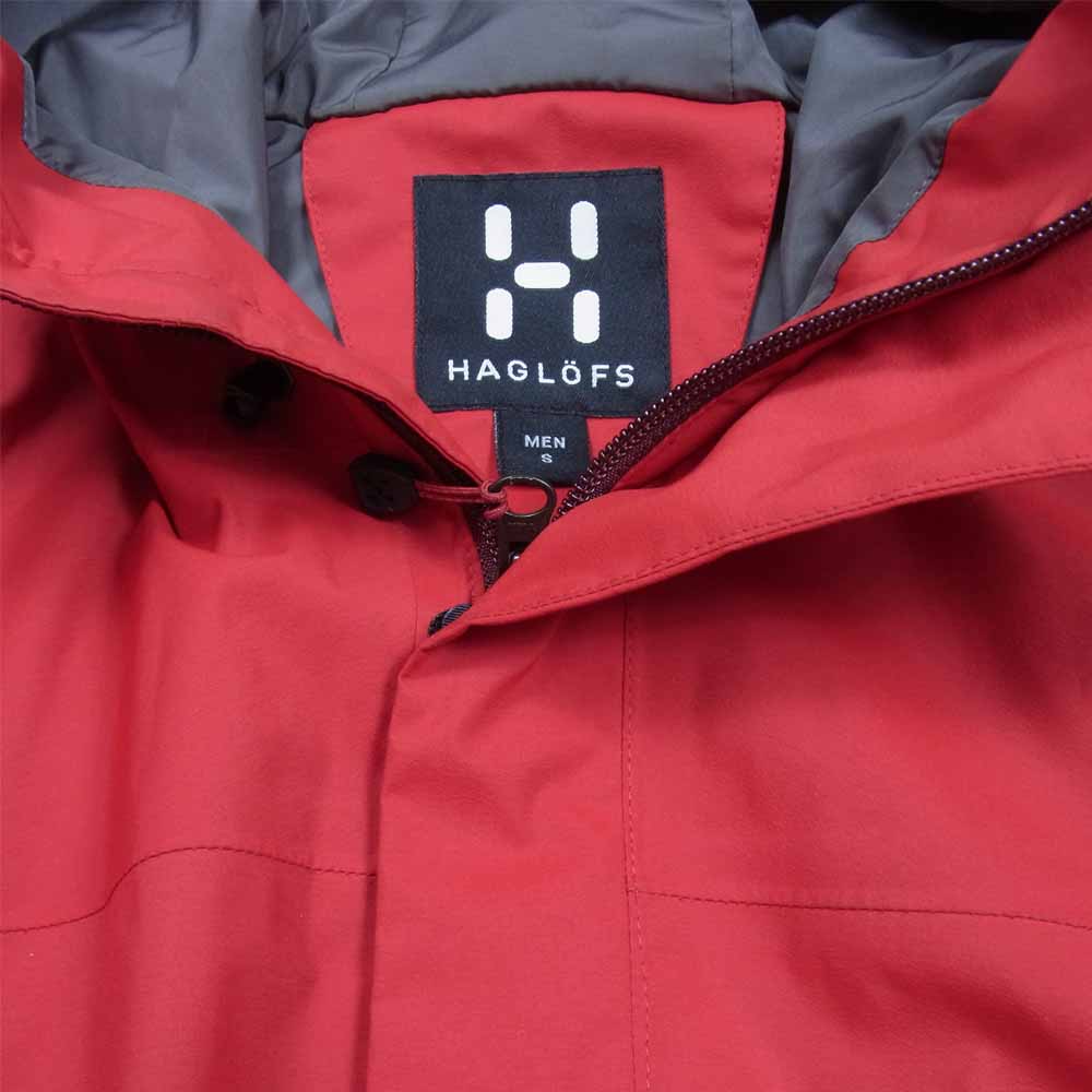 HAGLOFS ホグロフス 1119036 ナイロン マウンテン パーカー ジャケット レッド系 S【中古】