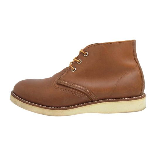 RED WING レッドウィング 3140 CLASSIC CHUKKA クラシック チャッカ ブーツ ブラウン系 27cm【中古】