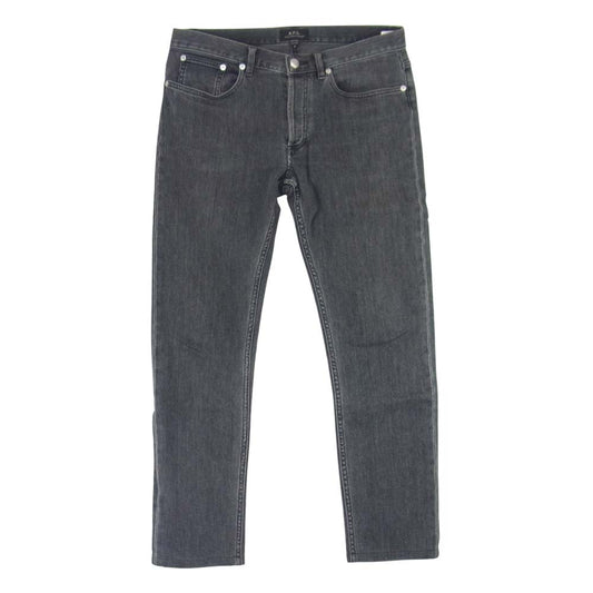 A.P.C. アーペーセー PETIT NEW STANDARD 0218 デニム パンツ グレー グレー系 31【中古】