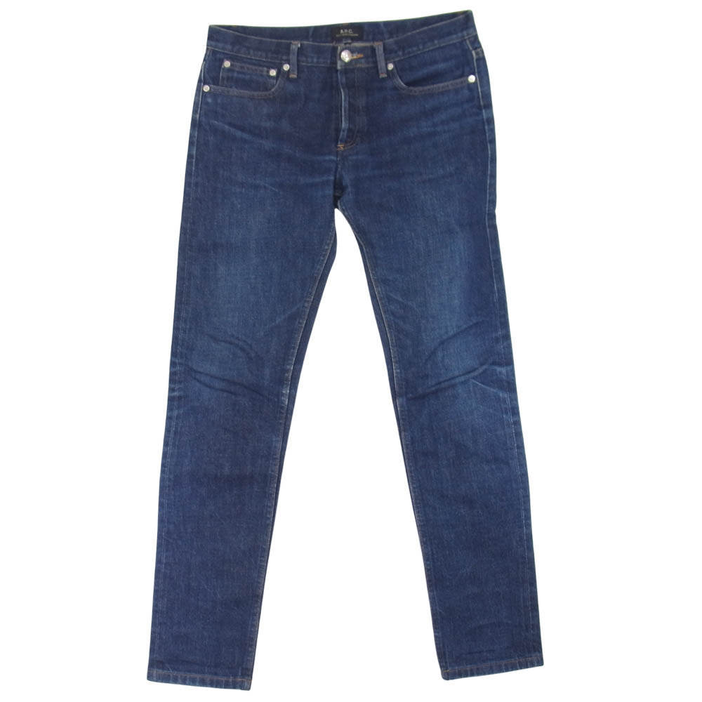 A.P.C. アーペーセー PETIT NEW STANDARD 1311 デニム パンツ ブルー インディゴブルー系 31【中古】