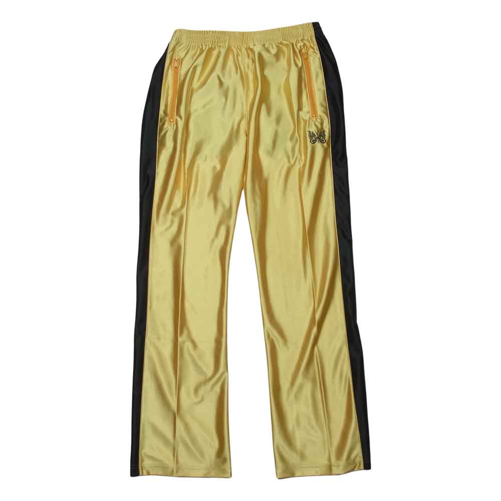 Needles ニードルス 20SS GL235 SIDE LINE TRACK PANT トラック パンツ ポリエステル 日本製 ゴールド系 M【中古】