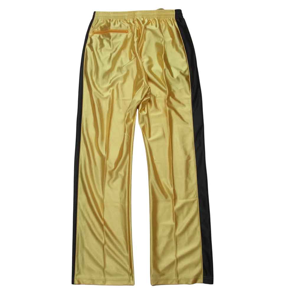 Needles ニードルス 20SS GL235 SIDE LINE TRACK PANT トラック パンツ ポリエステル 日本製 ゴールド系 M【中古】