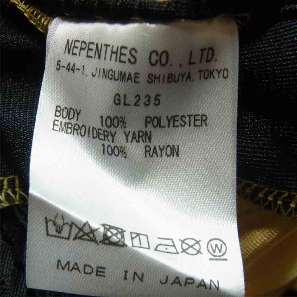 Needles ニードルス 20SS GL235 SIDE LINE TRACK PANT トラック パンツ ポリエステル 日本製 ゴールド系 M【中古】