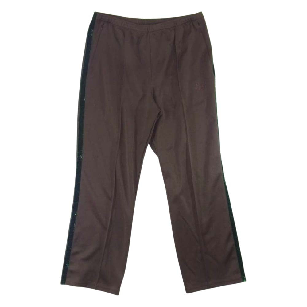 Needles ニードルス DI373 WILD LIFE TAILOR 18AW SIDE LINE CENTER SEAM PANTS サイドライン トラックパンツ ブラウン系 M【中古】