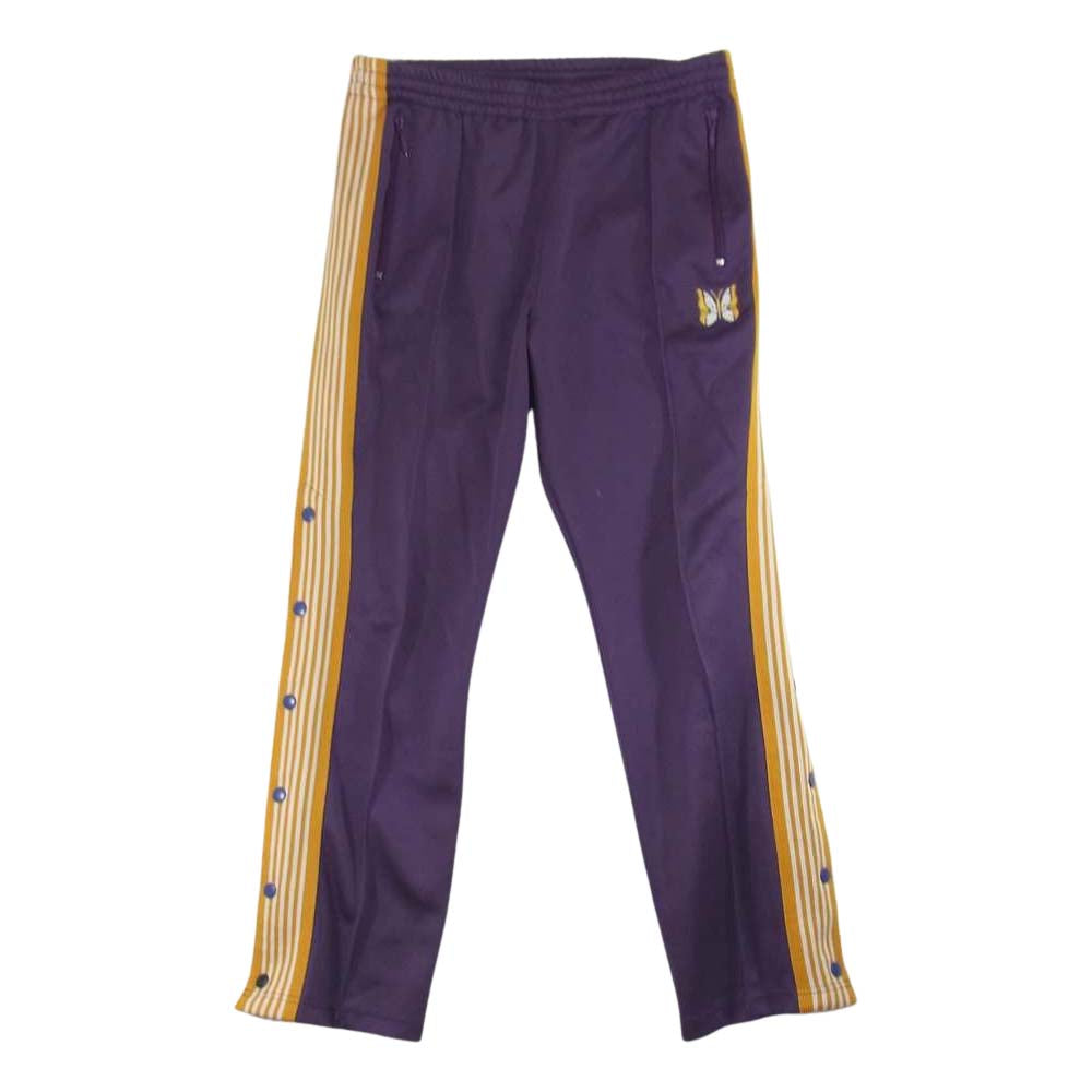 Needles ニードルス 18SS CH353 BEAMS ビームス 別注 Track Pant サイドボタン トラックパンツ パープル系 M【中古】