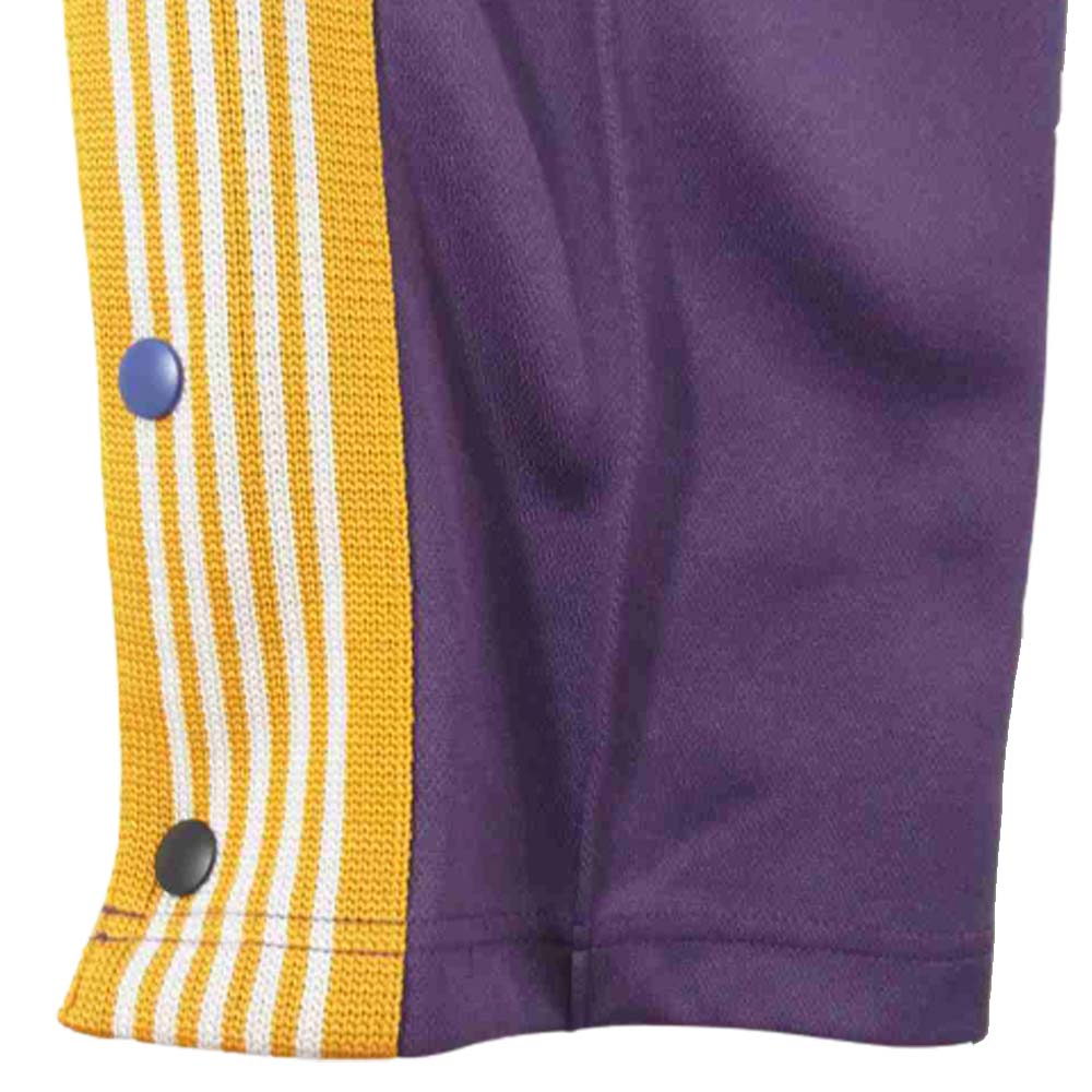 Needles ニードルス 18SS CH353 BEAMS ビームス 別注 Track Pant サイドボタン トラックパンツ パープル系 M【中古】