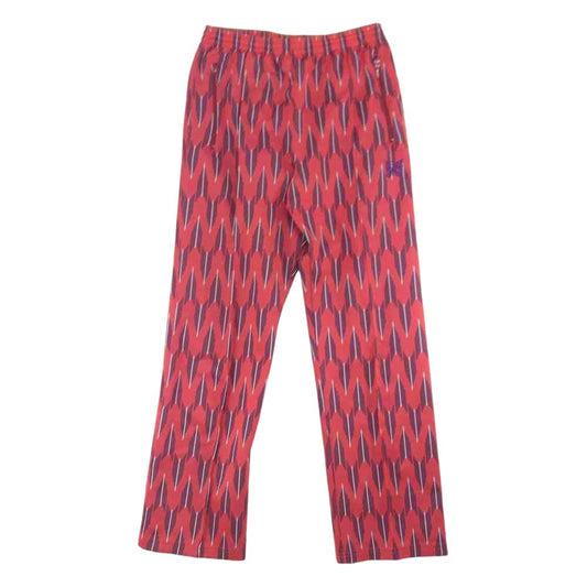 Needles ニードルス 19SS EJ204 Track Pant Poly Jacquard Diamond トラックパンツ レッド系 S【中古】