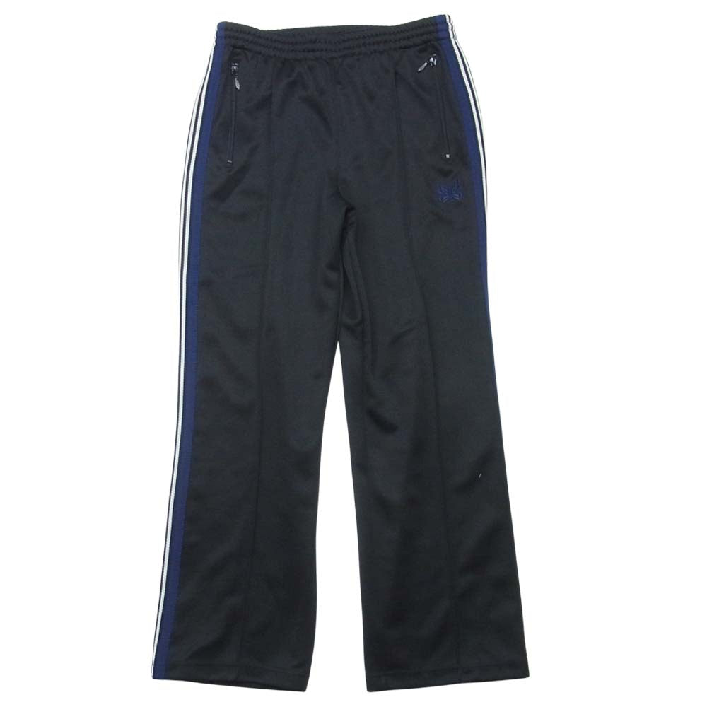 Needles ニードルス EJ379 19SS TRACK PANT トラック パンツ ポリエステル レーヨン 日本製 ブラック系 S【中古】