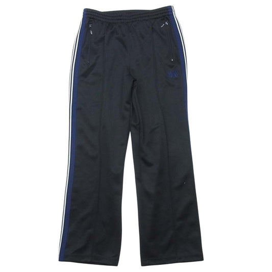 Needles ニードルス EJ379 19SS TRACK PANT トラック パンツ ポリエステル レーヨン 日本製 ブラック系 S【中古】