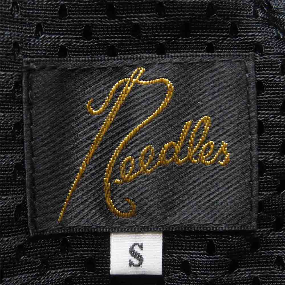 Needles ニードルス EJ379 19SS TRACK PANT トラック パンツ ポリエステル レーヨン 日本製 ブラック系 S【中古】